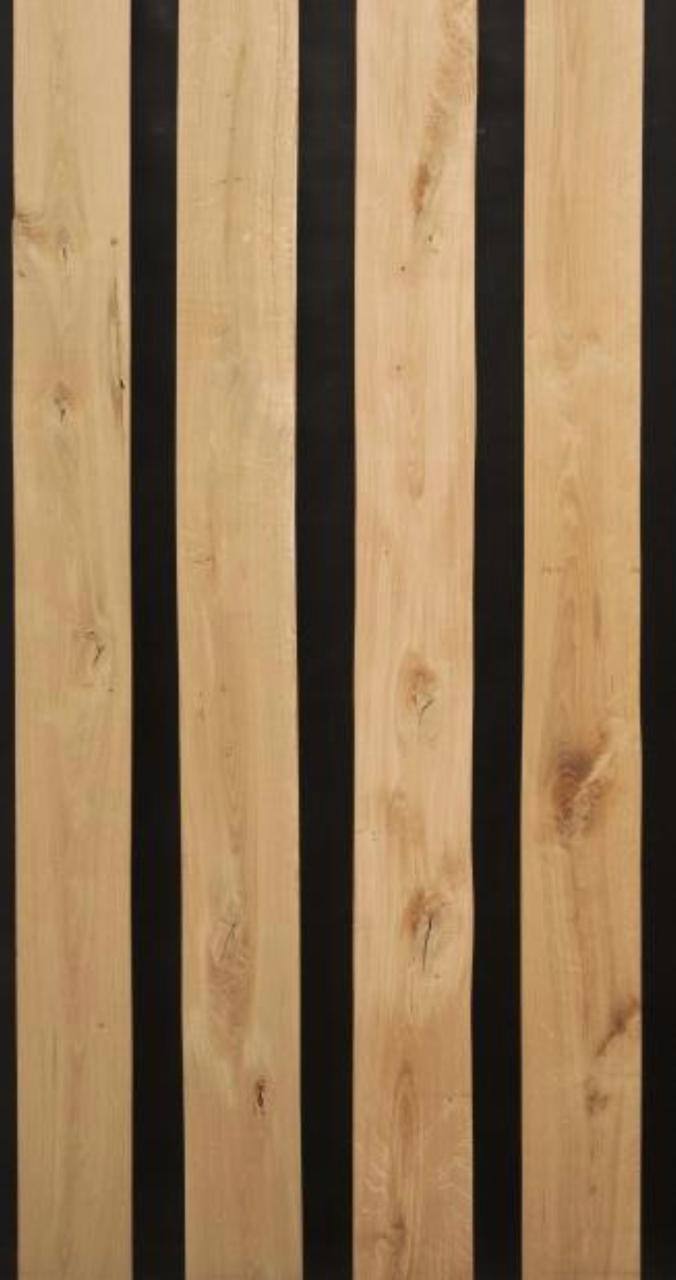 Grade II oak edged boards with small sound knots